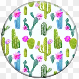 Clip Art Cacti Art - Purple Cactus Popsocket, HD Png Download - cactus png tumblr