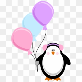 Transparent Winter Png Clipart - Penguin Birthday Clipart, Png Download - penguin clipart png