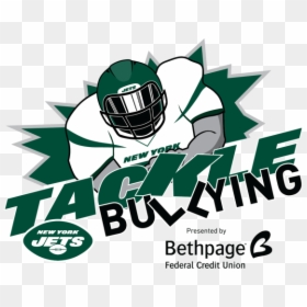 Tackle Bullying - New - Bethpage Federal Credit Union, HD Png Download - ny jets logo png
