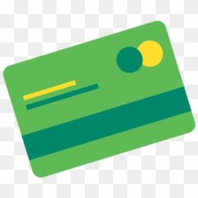 Credit Card Green - Sign, HD Png Download - green rectangle png