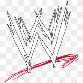 Wrestler Drawing Logo - Wwe Old Logo Png, Transparent Png - wwe 2k16 logo png