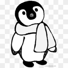 Png Transparent Stock Black And White Penguin Clipart - Clip Art Penguin, Png Download - penguin clipart png