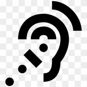 This Logo Is Shaped Like A An Ear Kind Of - Graphic Design, HD Png Download - ear icon png