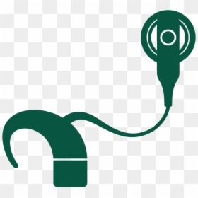 Transparent Ear Icon Png - Draw A Cochlear Implant, Png Download - ear icon png