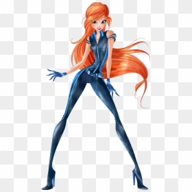 World Of Winx Bloom In Spy Outfit Png Picture - Bloom From World Of Winx, Transparent Png - outfit png