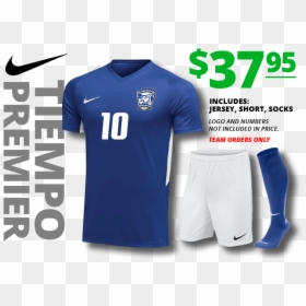 The Soccer Factory - Blue Nike Soccer Uniform, HD Png Download - barcelona uniforme png