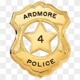 Shield Badge With 5-point Star - Emblem, HD Png Download - real star png