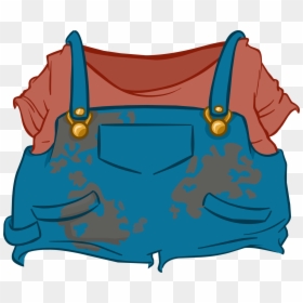 Train Engineer Outfit Icon - Overalls Clipart, HD Png Download - outfit png