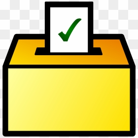Transparent Ballot Box Png - Cartoon Transparent Ballot Box, Png Download - ballot box png