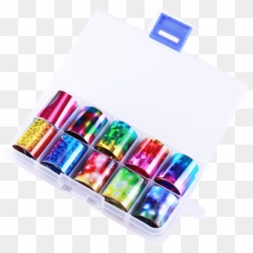 Set Of 10, HD Png Download - rainbow effect png