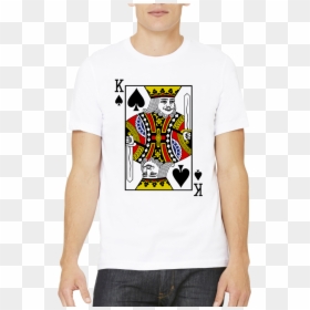 Standard White King Of Spades - King Of Card Pack, HD Png Download - king card png