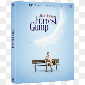 [revue Cinema Blu-ray] Forrest Gump Edition 25ème Anniversaire - Forrest Gump 4k Blu Ray, HD Png Download - forrest gump png