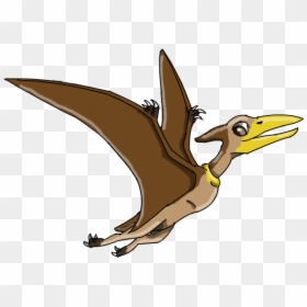 Transparent Flying Dinosaur Png - Dinosaur Bird Clipart Png, Png Download - dinosaur cartoon png