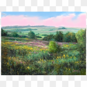 Field Of Dreams - Painting, HD Png Download - blade of grass png
