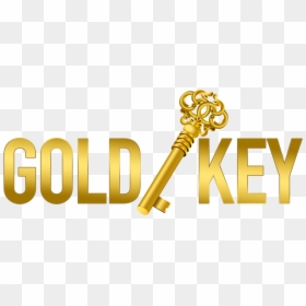 Gold Key Logo, HD Png Download - gold key png