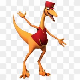 Dinosaur Train Troodon - Conductor Dinosaur Train Png, Transparent Png ...