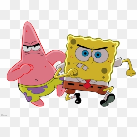 Spongebob And Patrick, HD Png Download - bob esponja png