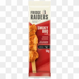 Single Pack Of Smoky Bbq Chicken Skewers - Fridge Raiders Chicken, HD Png Download - bbq chicken png