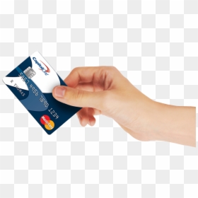 Credit Card Png - Hand Holding Card Png, Transparent Png - master card png