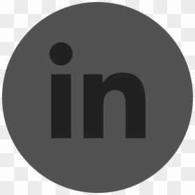 Transparent Linkedin Icons Png Transparent - Circle, Png Download - linkedin icons png