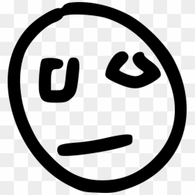 Blank Confuse Explanation - Smiley, HD Png Download - blank face png
