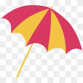 Summer Cartoon Umbrellas Icon Png Free Photo Clipart - Beach Umbrella Cartoon Png, Transparent Png - umbrella icon png