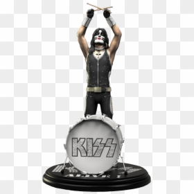 Peter Criss Alive Rock Iconz 1/9th Scale Statue - Peter Criss Alive Action Figure, HD Png Download - kiss band png