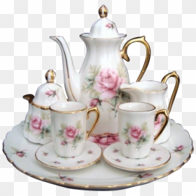 Dollu0027s China Tea Set - Tea Set Transparent Background, HD Png Download - tea cups png