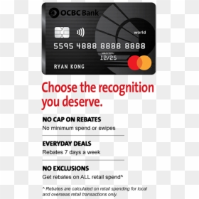 Ocbc Bank, HD Png Download - master card png
