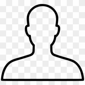 Face Icon Head - Person Icon Png White, Transparent Png - blank face png