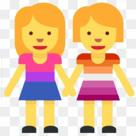 Hombre Y Mujer Png, Transparent Png - couple emoji png