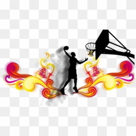 Basketball Trivia Slam Dunk Basket Dunk, HD Png Download - michael jordan dunk png