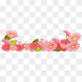 Transparent April Flowers Clipart - Pink Flower Garden Clipart, HD Png Download - flower garden png