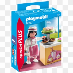 Playmobil 9097 Pastry Chef, HD Png Download - doctora juguetes png