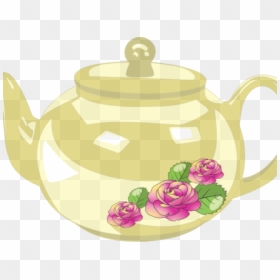 Tea Party Clipart Cartoon - Clipart Transparent Background Teapot, HD Png Download - tea cups png