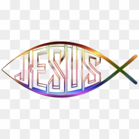 Jesus Fish Chromatic No Background Clip Arts, HD Png Download - jesus silhouette png