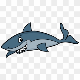 Cartoon Shark Png - Clipart Of Shark, Transparent Png - cartoon shark png