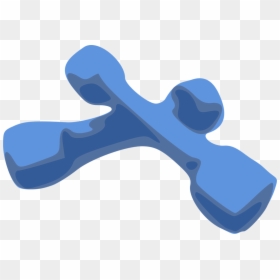 Angle,symbol,line - Dumbbell, HD Png Download - dumbbell icon png