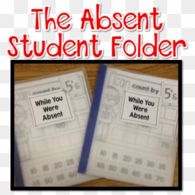 Student Absent Folder, HD Png Download - folder.png