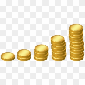 Stack Of Coins Png, Transparent Png - pile of gold coins png