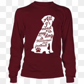 Transparent Mississippi State Bulldog Clipart - T Shirt American Dad Roger, HD Png Download - football outline png