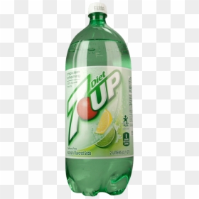 Diet 7-up - Two-liter Bottle, HD Png Download - 7up png