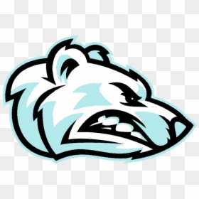 Angry Bear Logos Clipart - Cool Polar Bear Clipart, HD Png Download - angry bear png