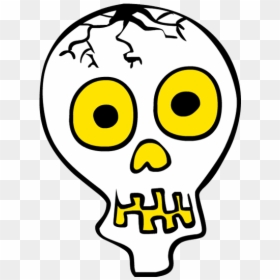 Collection Of Halloween - Cliparts For Skeleton, HD Png Download - skeleton face png