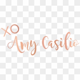 Amy Logo Xo - Amy Word In Calligraphy, HD Png Download - xo png