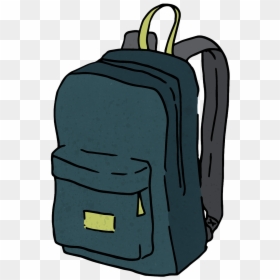 Clip Art Backpack Cartoon - Backpack Cartoon Png, Transparent Png - backpack clipart png