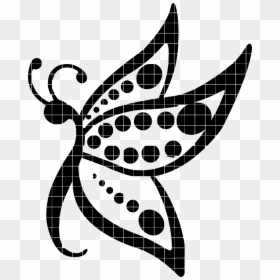 Transparent Cuadricula Png - Clip Art Red Butterfly Png, Png Download - cuadricula png