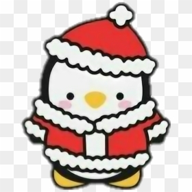 Kawaii Christmas Vector Set Clipart , Png Download - Cute Christmas Penguin Clipart, Transparent Png - christmas vector png