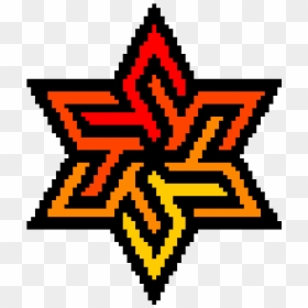 Example Of Pixel Art, HD Png Download - fire flower png