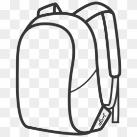 Albert Waterproof Backpacks - Empty School Bag Clipart, HD Png Download - backpack clipart png